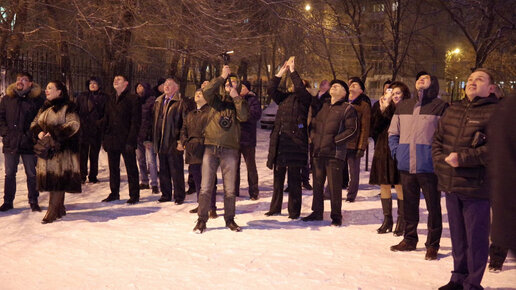 Картинка: В Воронеже включили праздничную подсветку на телебашне
