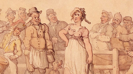Картинка: Как в Англии 19 века продавали жён, которые надоели