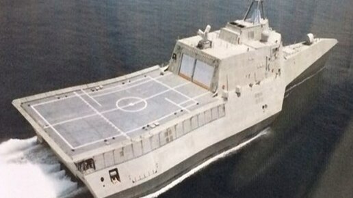 Картинка: Иран построит эсминец в форме тримарана