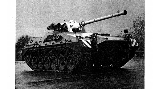 Картинка: Begleitpanzer 57: опытный танк поддержки из Германии