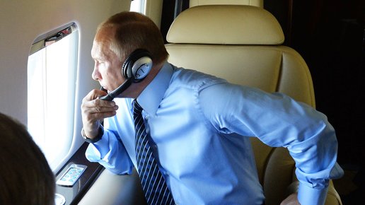 Картинка: Наушники президента: чем пользуется в полете Путин