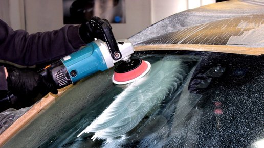 Картинка: Как избавится от царапин на стекле авто