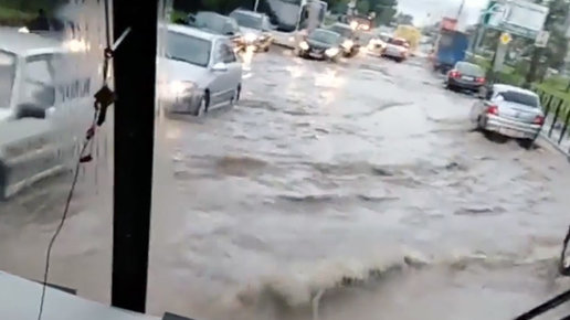 Картинка: Вологда поплыла после дождя (видео)