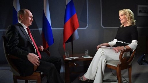 Картинка: Американскую ведущую, взявшую интервью у Путина обвинили в расизме