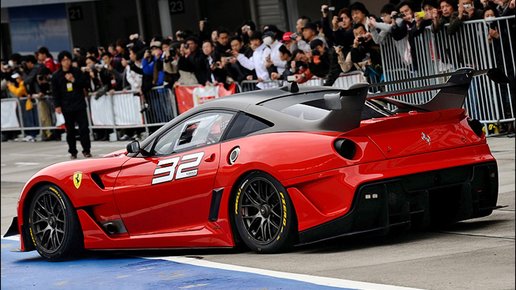 Картинка: Как выглядит движок Ferrari 599XX стоимостью в 92 миллиона? Неповторимый звук мотора 
