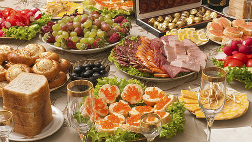 Картинка: Варианты диетических салатов на Новый год