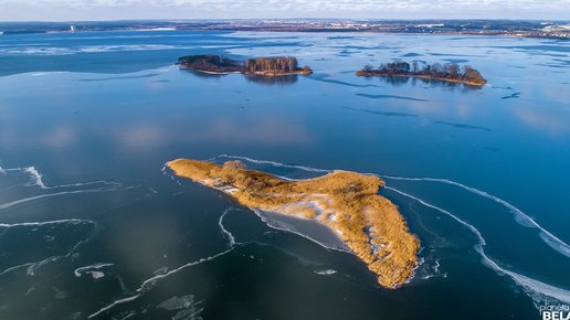 Картинка: Как замерзает Минское море и не поддается морозу озеро Нарочь