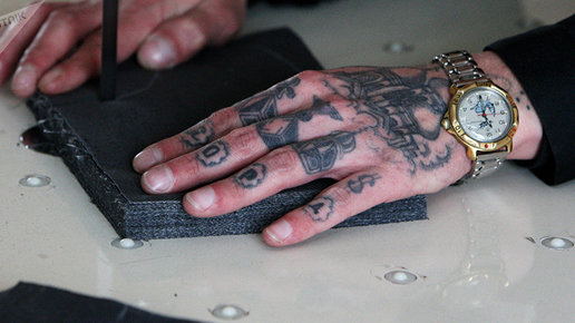 Картинка: Татуировки заключенных