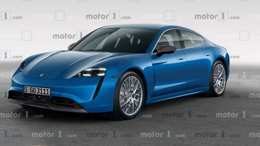 Картинка: Электромобиль Porsche Taycan получит версию Turbo