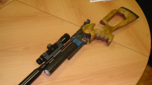 Картинка: Пневматическая винтовка выполенная на базе снайперской винтовки СВД - бессмысленная и беспощадная.