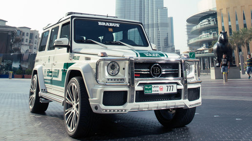 Картинка: Полицейские машины Дубая.