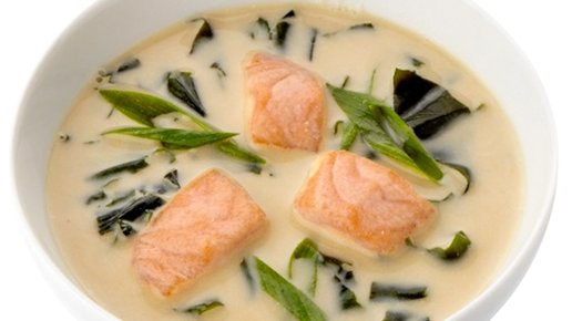 Картинка: Рецепт лохикейтто - финского сливочного супа с лососем