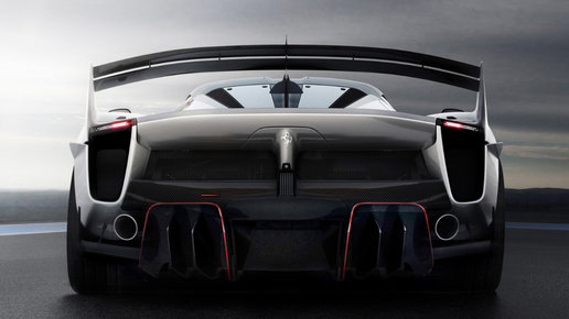 Картинка: Гиперкар Ferrari FXX K Evoluzione сделал акцент на аэродинамике