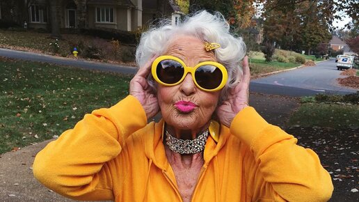 Картинка: Чертовка Бадди - как оставаться модной и стильной в 90 лет