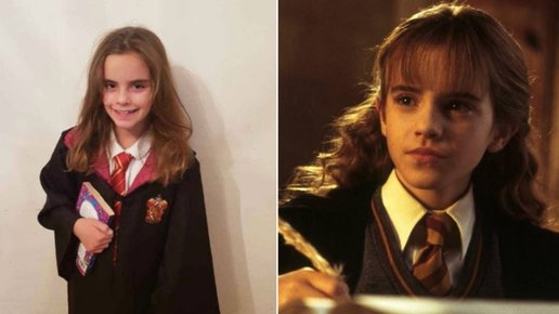 Картинка: В Твиттере нашли 9-летнюю копию Гермионы из «Гарри Поттера»