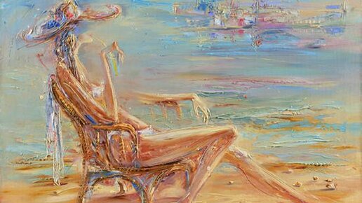 Картинка: Солнце на картинах Игоря Гончарова