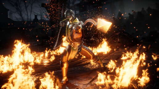 Картинка: Скорпион против Рейдена! ПОДРОБНОСТИ о Mortal Kombat 11!