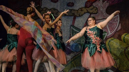 Картинка: Бодипозитив или ожирение: нестандартная балерина волнует интернет