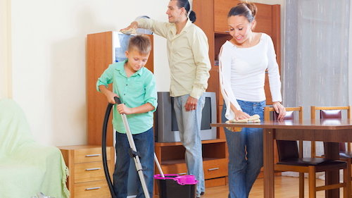 Картинка: Домашние дела и распределение семейных обязанностей