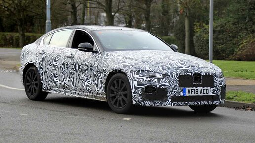 Картинка: Jaguar вывел на тесты обновлённый седан XE