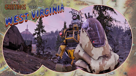 Картинка: Флэшмоб по Fallout 76 - найди баг и создай открытку