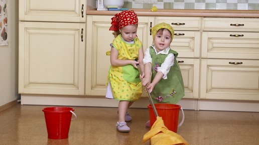 Картинка: 7 способов привлечь ребенка к домашней работе