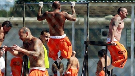 Картинка: Убойная тренировка американских заключенных