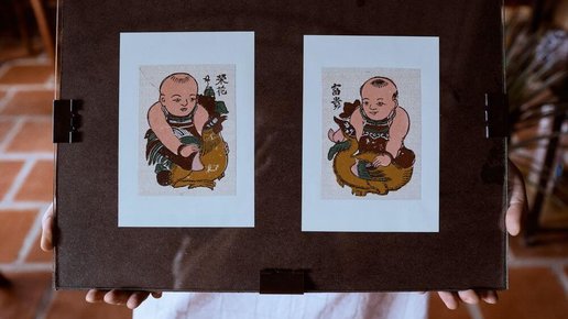 Картинка: Гравюры Донгхо и бумага Зо: уникальный сувенир из Вьетнама