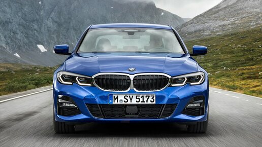 Картинка: Тест BMW 3 серии G20: что у нее с рулём?! (и с приборами)