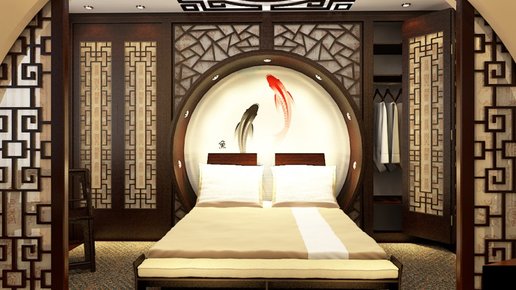 Картинка: Китайский стиль в интерьере квартиры: особенности применения