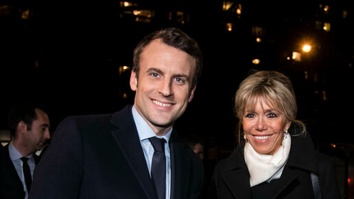 Картинка: История любви президента Франции и его жены, которая годится ему в матери.