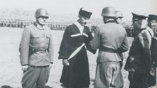 Картинка: Грузинский легион германского вермахта против СССР во Второй Мировой
