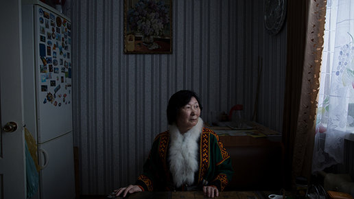 Картинка: Серия фотографий о жизни ненецких женщин