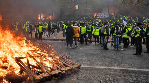 Картинка: Протесты во Франции: О чем молчат СМИ