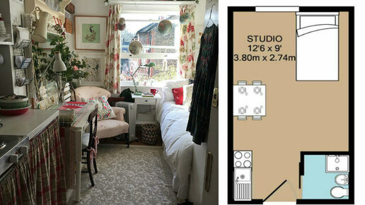 Картинка: Размером с туалет: лондонская квартира площадью 10 квадратных метров стала самой популярной недвижимостью