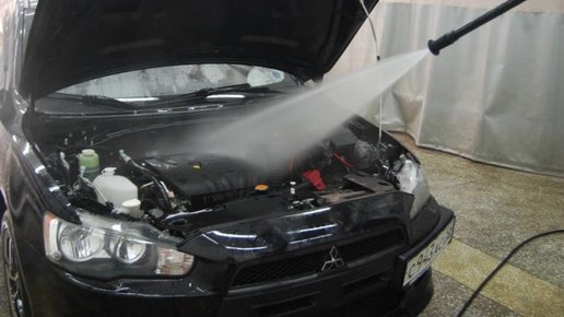 Картинка: Как правильно помыть двигатель автомобиля?
