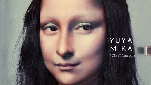 Картинка: Живая Мона Лиза. Невероятный макияж