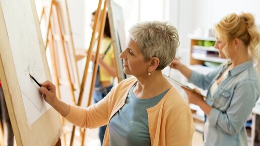 Картинка: Рисование помогает решить проблемы с памятью у людей в возрасте