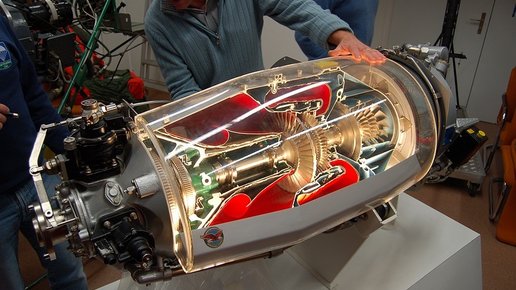 Картинка: Турбореактивный двигатель своими руками 