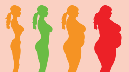 Картинка: Ожирение и худое тело в современном обществе 