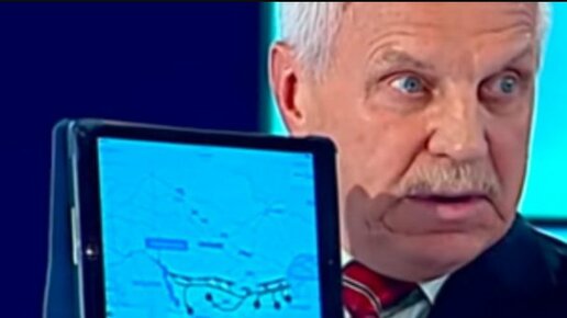 Картинка: Генерал СБУ показал выдуманную карту вторжения России