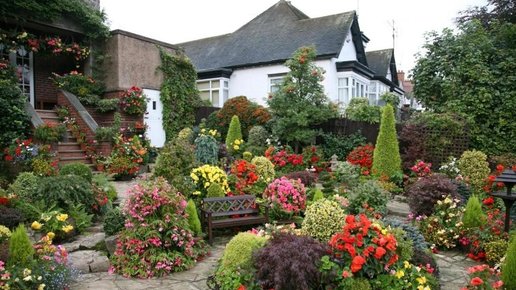 Картинка: Сады как элементы ландшафтного дизайна: английский стиль