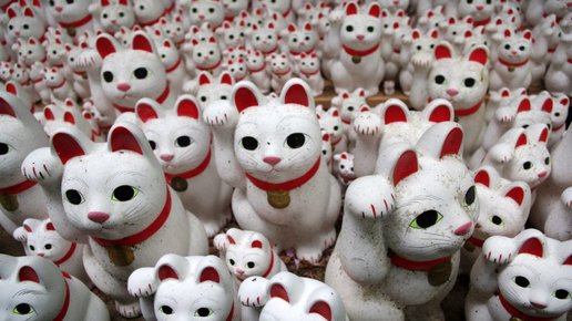 Картинка: Кошачий культ в Японии