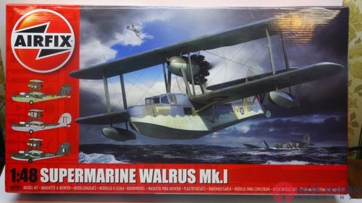Картинка: Видеообзор: Supermarine Walrus Mk.I 1/48 от AirFix