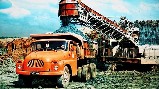 Картинка: Иномарки в СССР: грузовики из Чехословакии - Tatra Skoda LIAZ Praga Avia