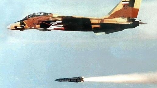 Картинка: Одной ракетой сбил три МиГ-23: иракский F-14