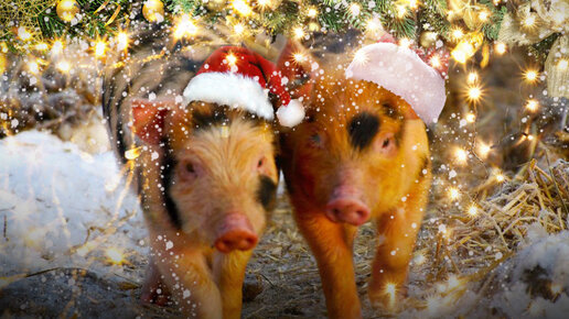 Картинка: Новый год 2019 земляной свинки: как привлечь удачу. Приметы, угощения и обереги на счастье