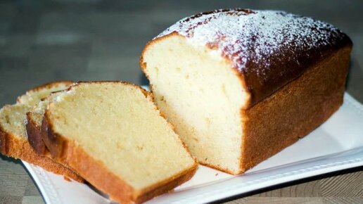 Картинка: Творожный кекс - простой и вкусный десерт готов!