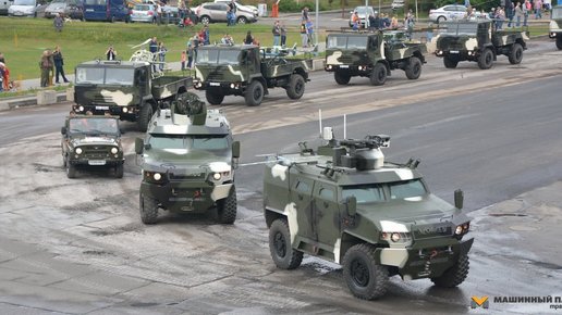 Картинка: Минск. Военный парад 2017 года. Часть 1. 
