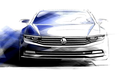 Картинка: Каким будет VW Passat 2020 ?